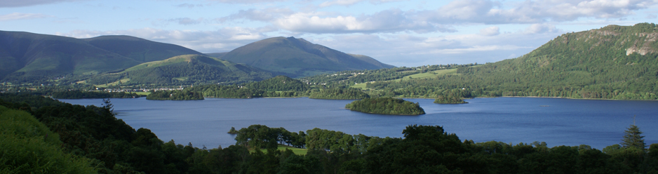 Derwentwater and Skiddaw from Catbells